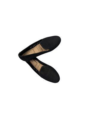 Me Too Yola Black Perforated Slip-On Flats For Women - Size 8M